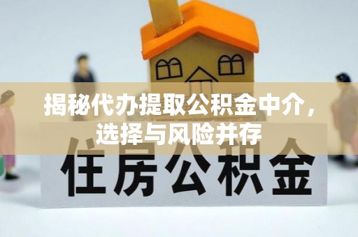 梁园揭秘代办提取公积金中介，选择与风险并存